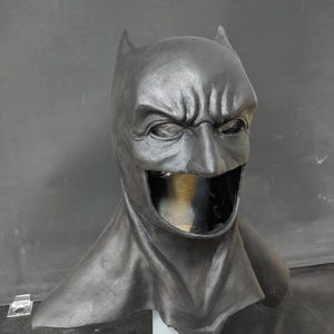 Man in the Shadow mask/cowl cosplay inspired by JLA
