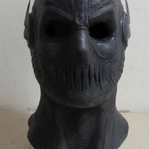 Black lightning mask/cowl cosplay