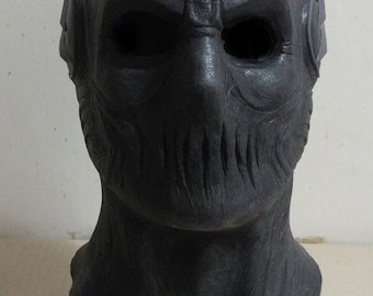 Black lightning mask/cowl cosplay