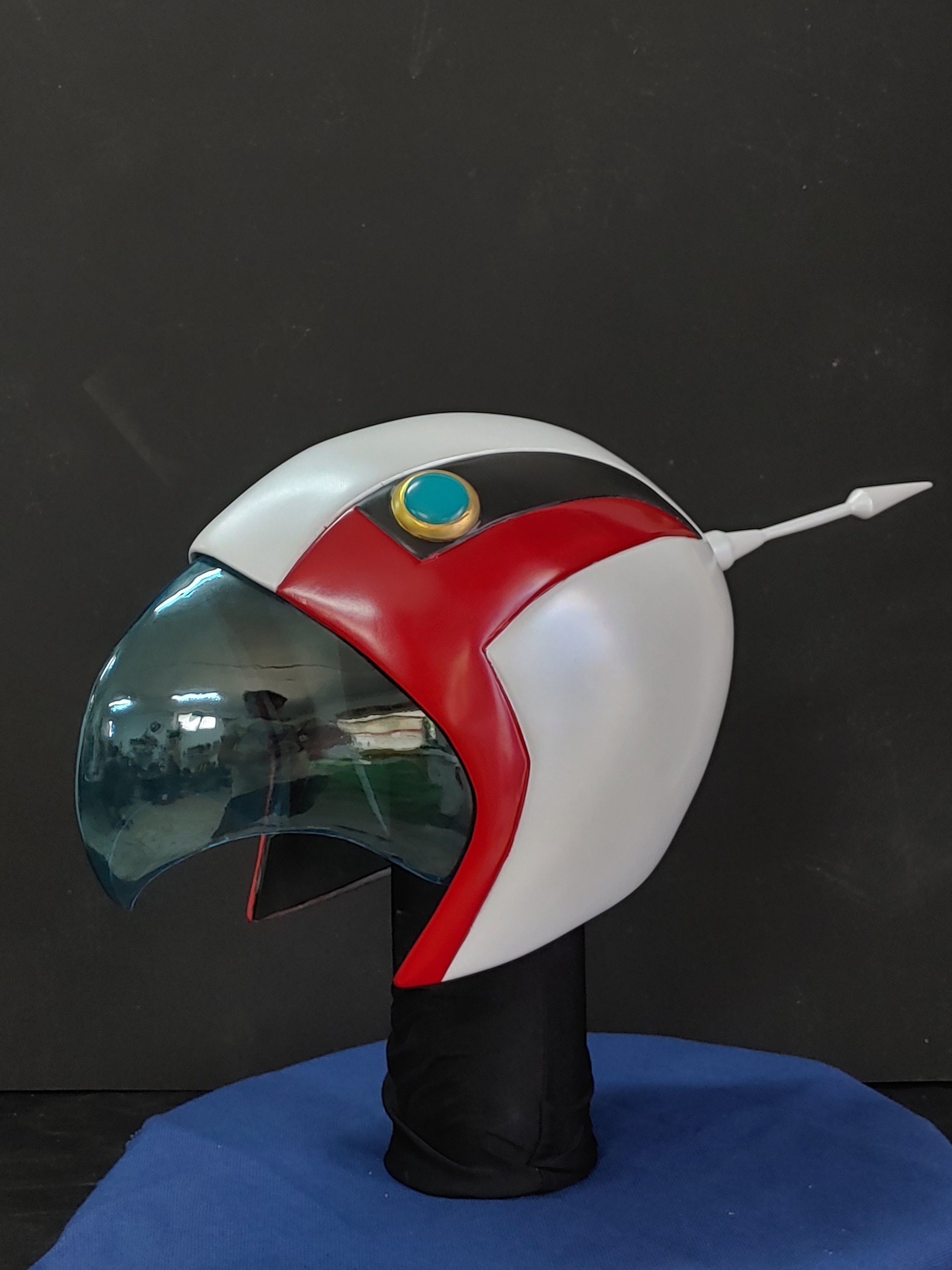 特撮スタイル 1/1 ヘルメット 完成品 コスプレ道具 1/1特撮風ヘルメット コスプレ用フルフェイス - メルカリ