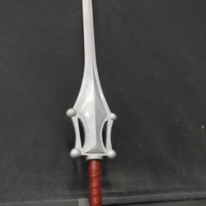Power Sword He-Man Masters of the Universe cospay costume inspired weapon  silver and purple