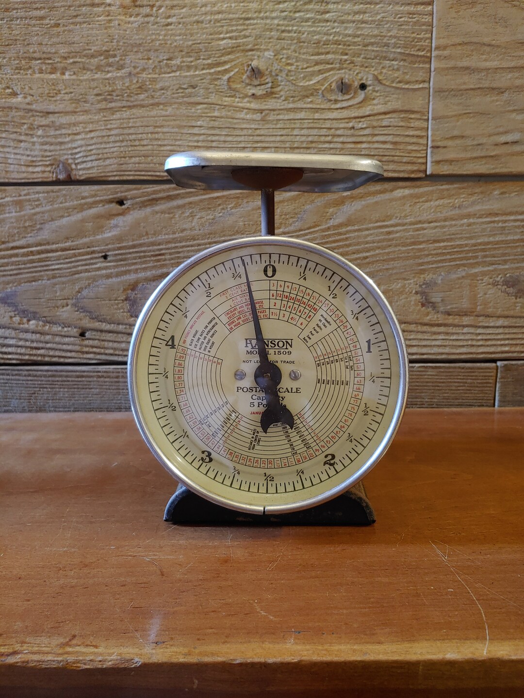 Vintage Postal Scale Hanson Model 1509 Etsy