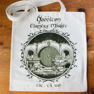 Hobbiton Farmer's Market Tote Bag