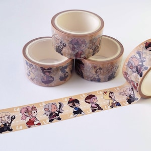 FFXIV Lalafell Parade Washi Tape 5m or 10m