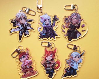 FFXIV Scions 2.5" Acrylic Charm