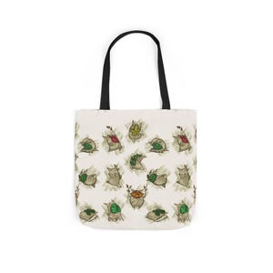 Dancing Koroks Canvas Tote Bag Eco-Friendly