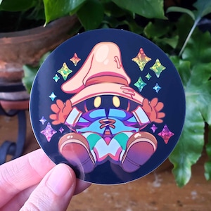 Vivi Ornitier Black Mage Final Fantasy IX 3&quot; Vinyl Sticker