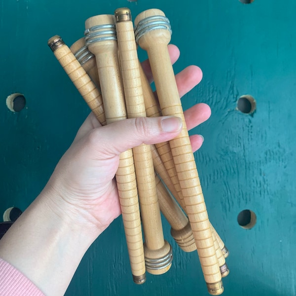 Repurposed Vintage Sewing Bobbins Etsy