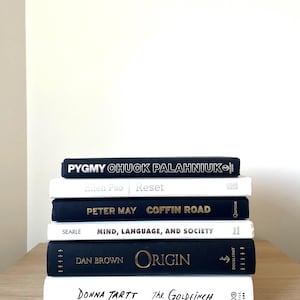 White and black books, Modern home,  book set, themed book bundles, colourful books, decorative books, home decor, home staging