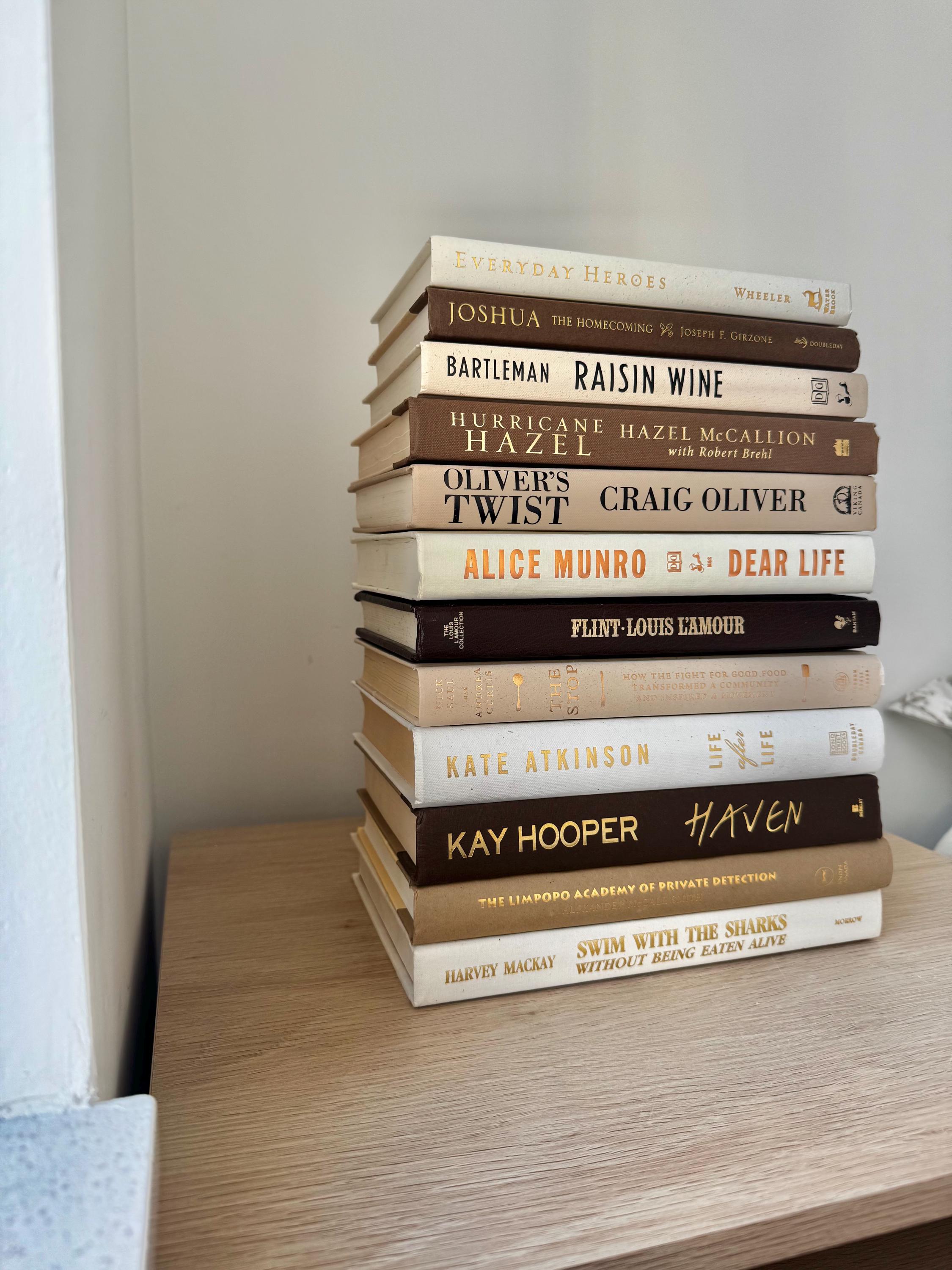 Book Stack Neutral Color Neutral Color Book Stack: Decorative Books for Interior Styling - Etsy