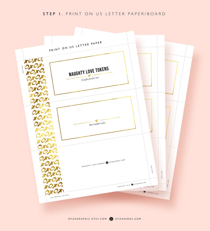 PRINTABLE Love Coupon booklet Sweet Naughty Sexy Kinky | Etsy