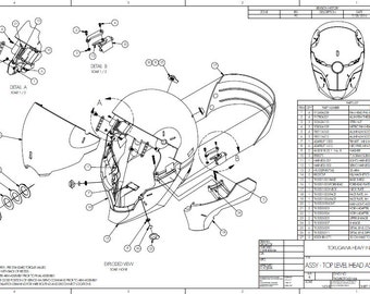 Kask Gray Fox wydrukowany metodą CAD
