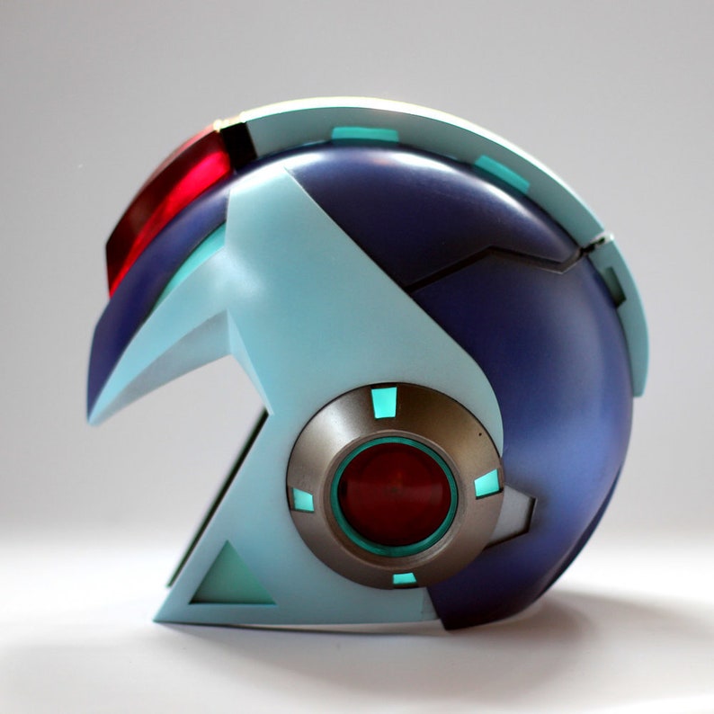 Mega Man X Helmet FILE for 3D printing Etsy