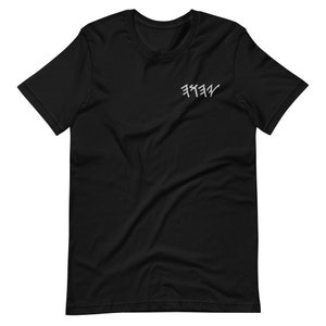 Embroidered YHWH Yahuah Paleo Hebrew Short-Sleeve Unisex T-Shirt Israelite Clothing for Men Women