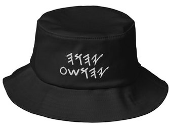 Embroidered YHWH Yahuah Yahshua Paleo Hebrew Israelite Old School Bucket Hat Abba