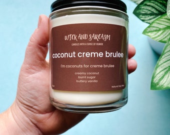 Coconut Creme Brulee