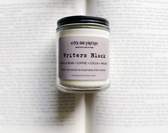 White Tea & Citrus Candle - Soy Wax Candle- Citrus Candle