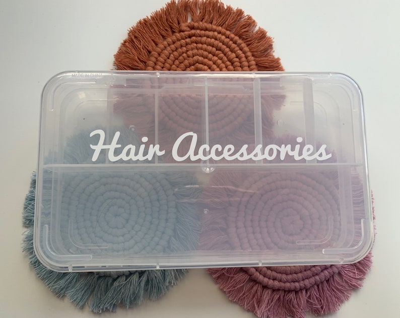 Personalised Hair Accessory Box for Dancers Dance Competition Etsy UK