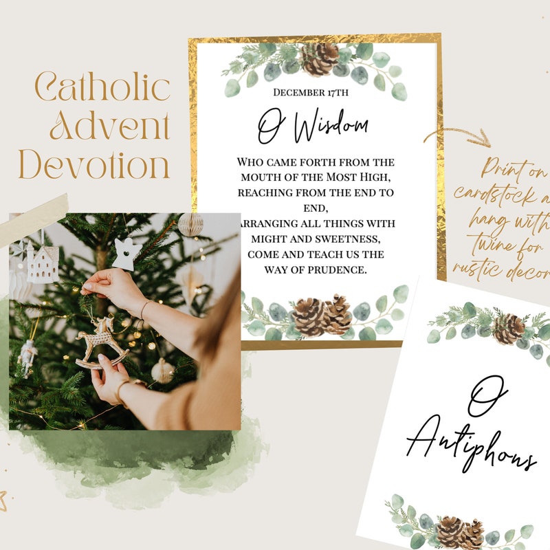 O Antiphons Printable - Etsy