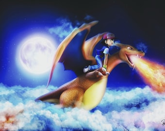 Flight of a Lifetime on A3 (297x420mm) 350 gsm silk paper.