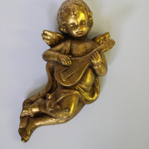 Vintage Plaster Cherub