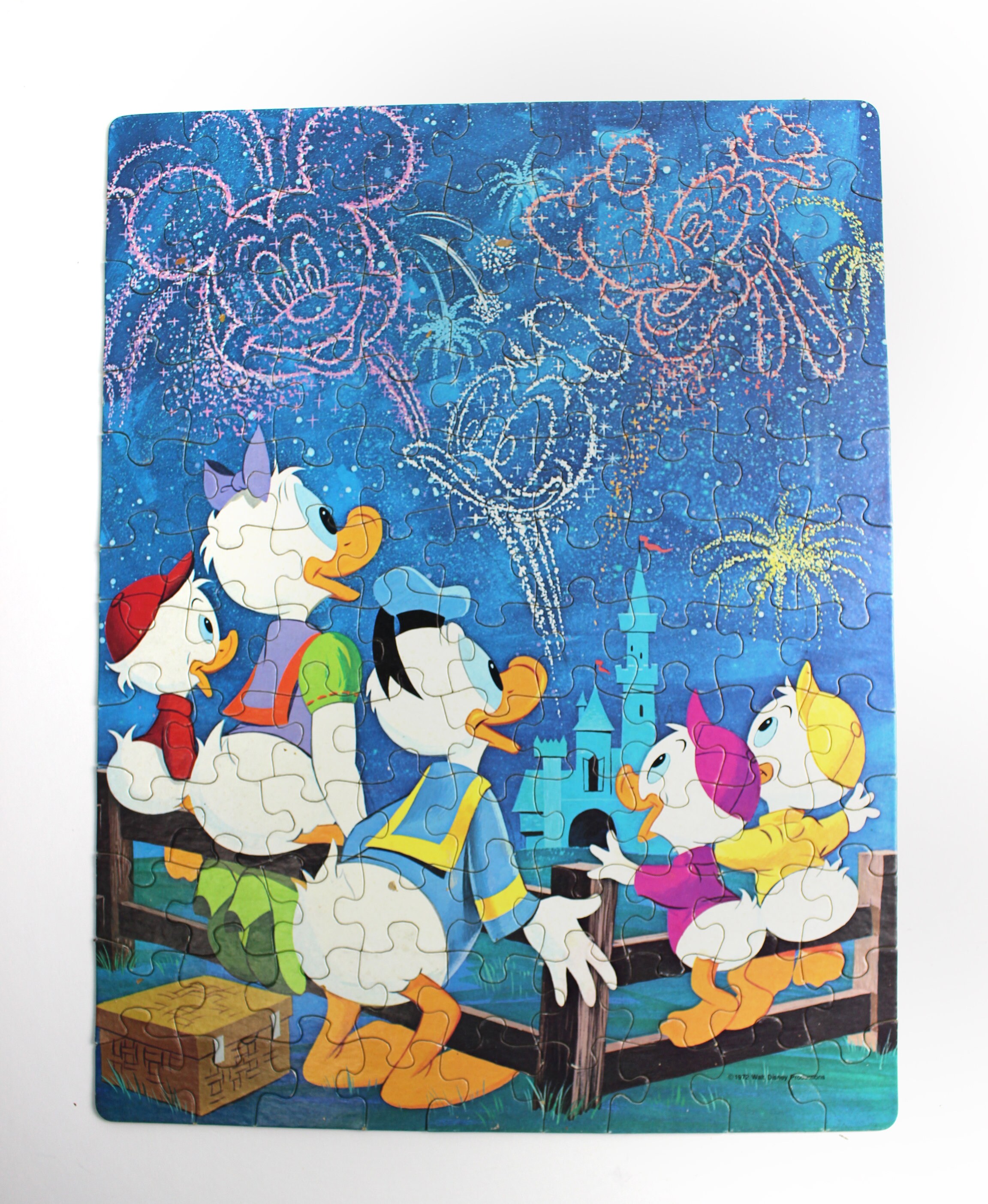 DONALD DUCK ★ ヴィンテージ　パズル　ウォルトディズニー Vintage Walt Disney Donald Duck Puzzle - Etsy