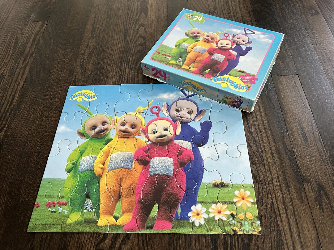 Vintage 1998 Teletubbies Jigsaw Puzzle Etsy