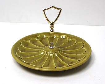 Olive Green Serving Tray