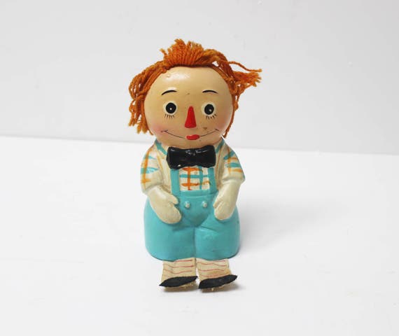 Vintage Raggedy Andy Bank - Etsy