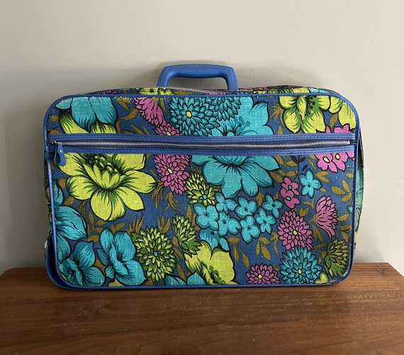 Vintage 1960's Bantam Travelware Small Suitcase / Overnight Bag - Etsy