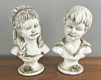 Vintage Universal Statuary Corp - Traditional Irish Youth Statues