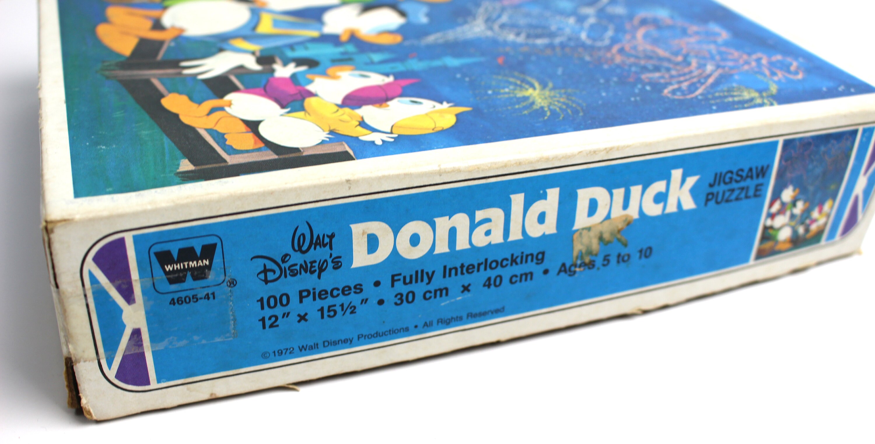 DONALD DUCK ★ ヴィンテージ　パズル　ウォルトディズニー Vintage Walt Disney Donald Duck Puzzle - Etsy