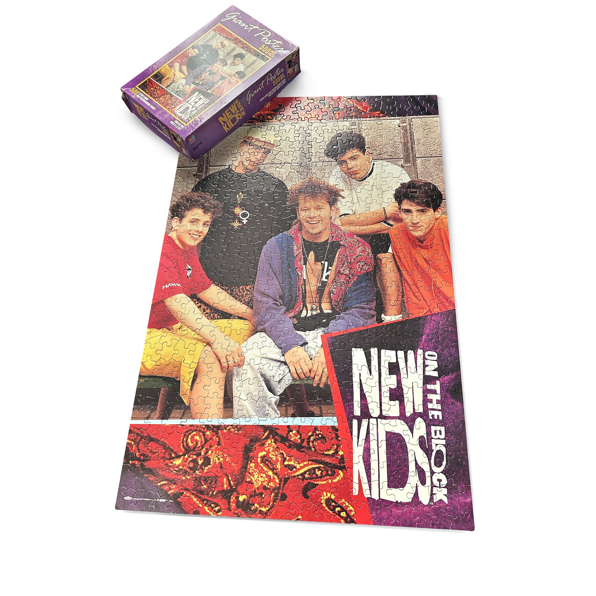希少　LE BOOK 2009 NEW YORK アート　写真　BOX入り　4冊 Vintage New Kids on the Block Giant Poster 500 Piece Puzzle - Etsy