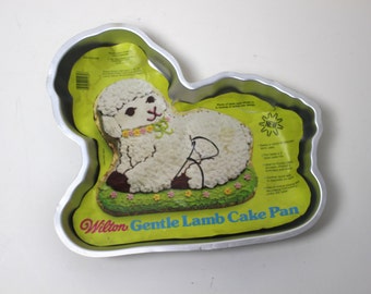 Vintage 1981 Wilton Gentle Lamb Cake Pan