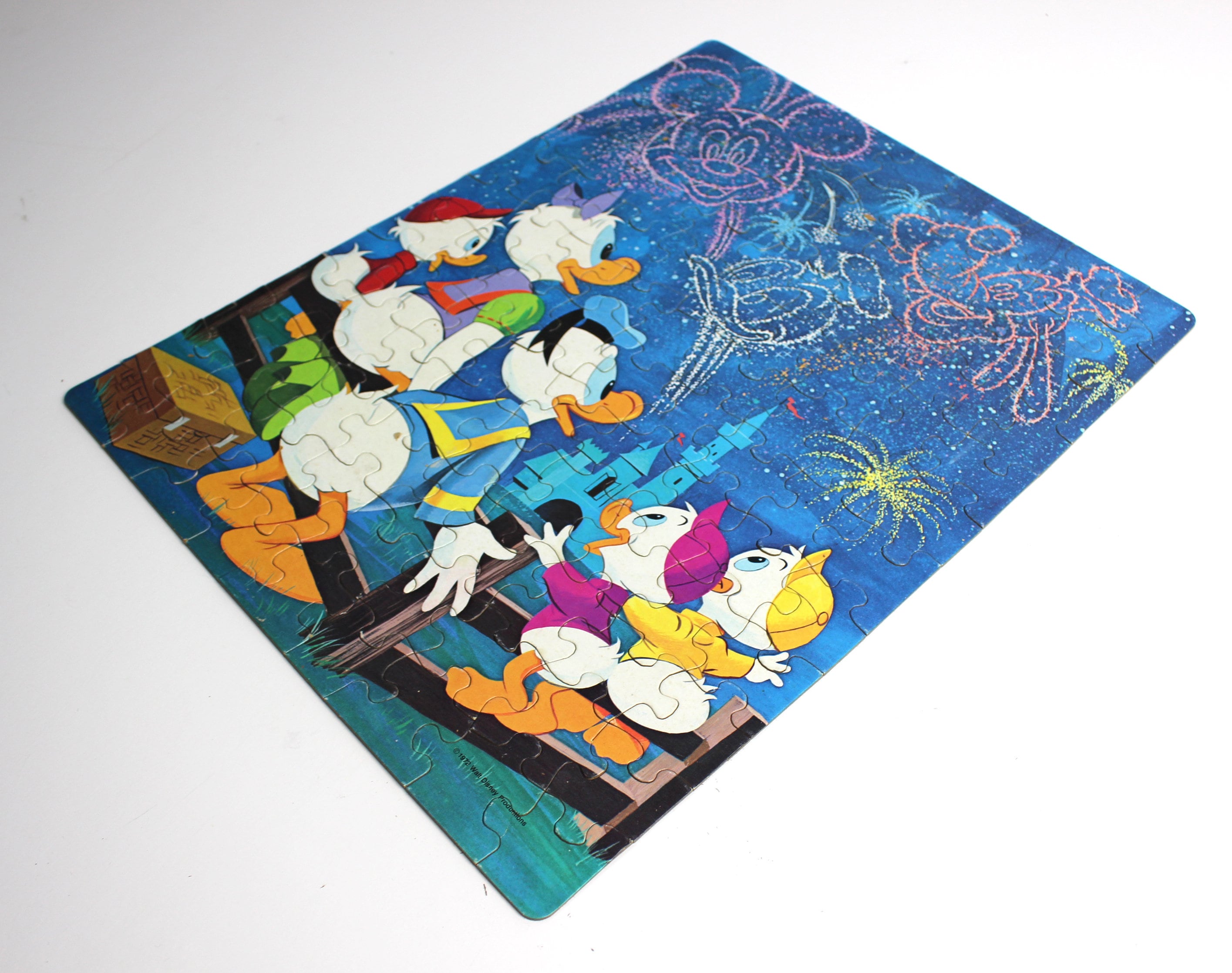 Vintage Walt Disney Donald Duck Puzzle - Etsy