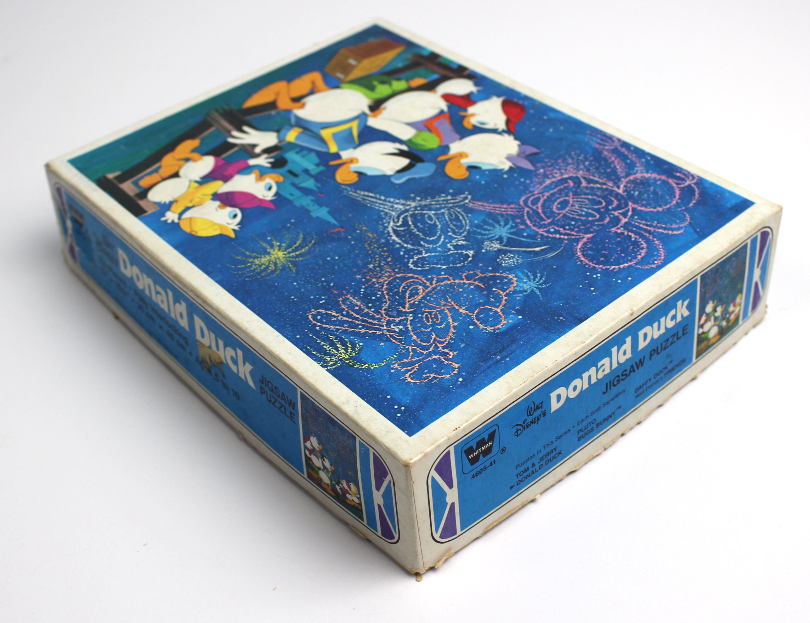 Vintage Walt Disney Donald Duck Puzzle - Etsy