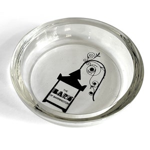 Vintage Glass The Barn of Barrington Illinois Ashtray