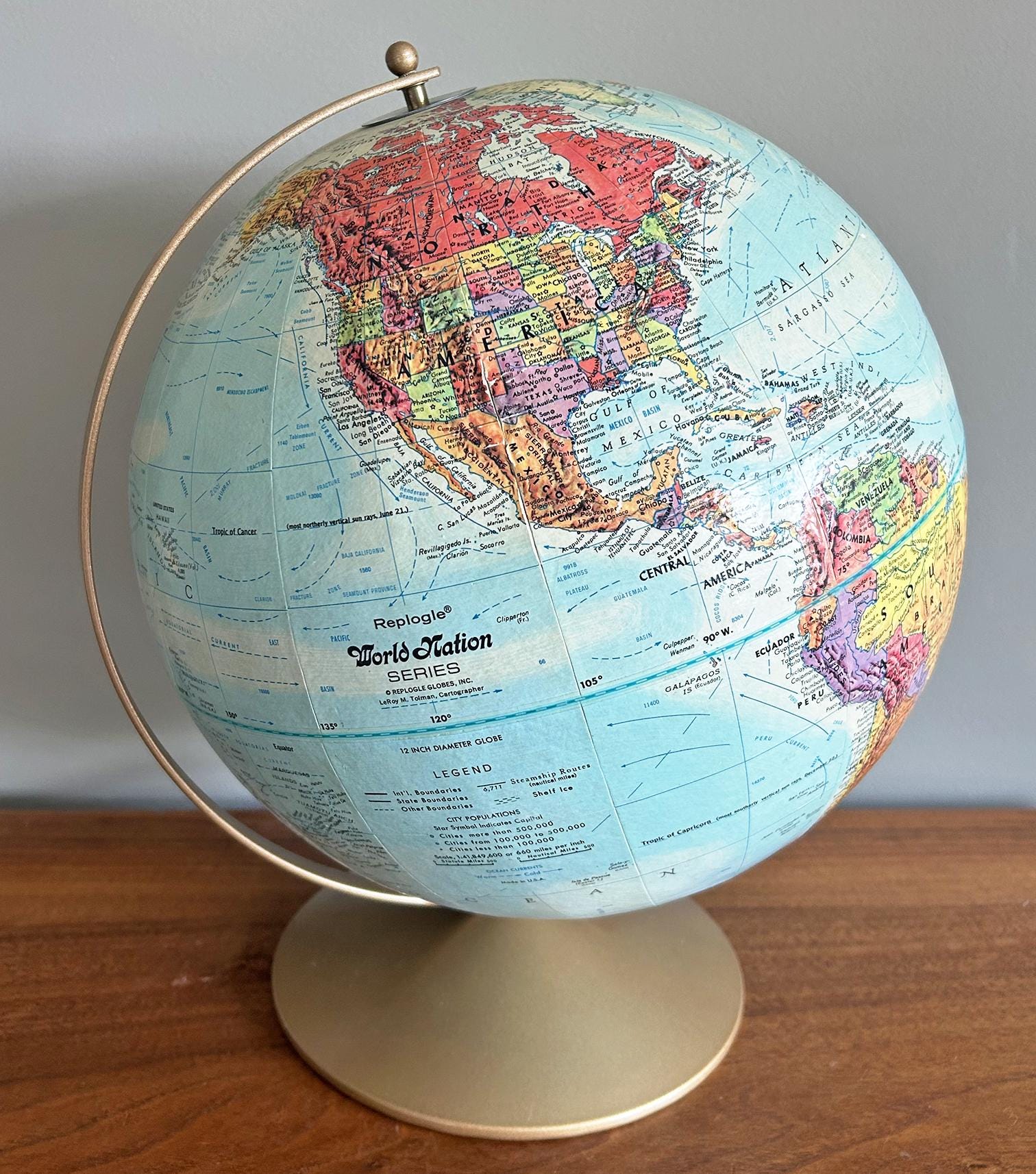 Replogle 12inch World Classic Globe - Etsy
