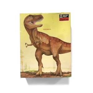 Vintage 1988 Unopened Dinosaurs Puzzle - Tyrannosaurus Rex