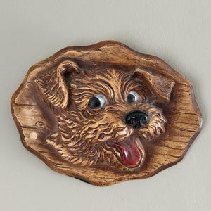 Vintage Multi Products Dog Plaque - The Tramp