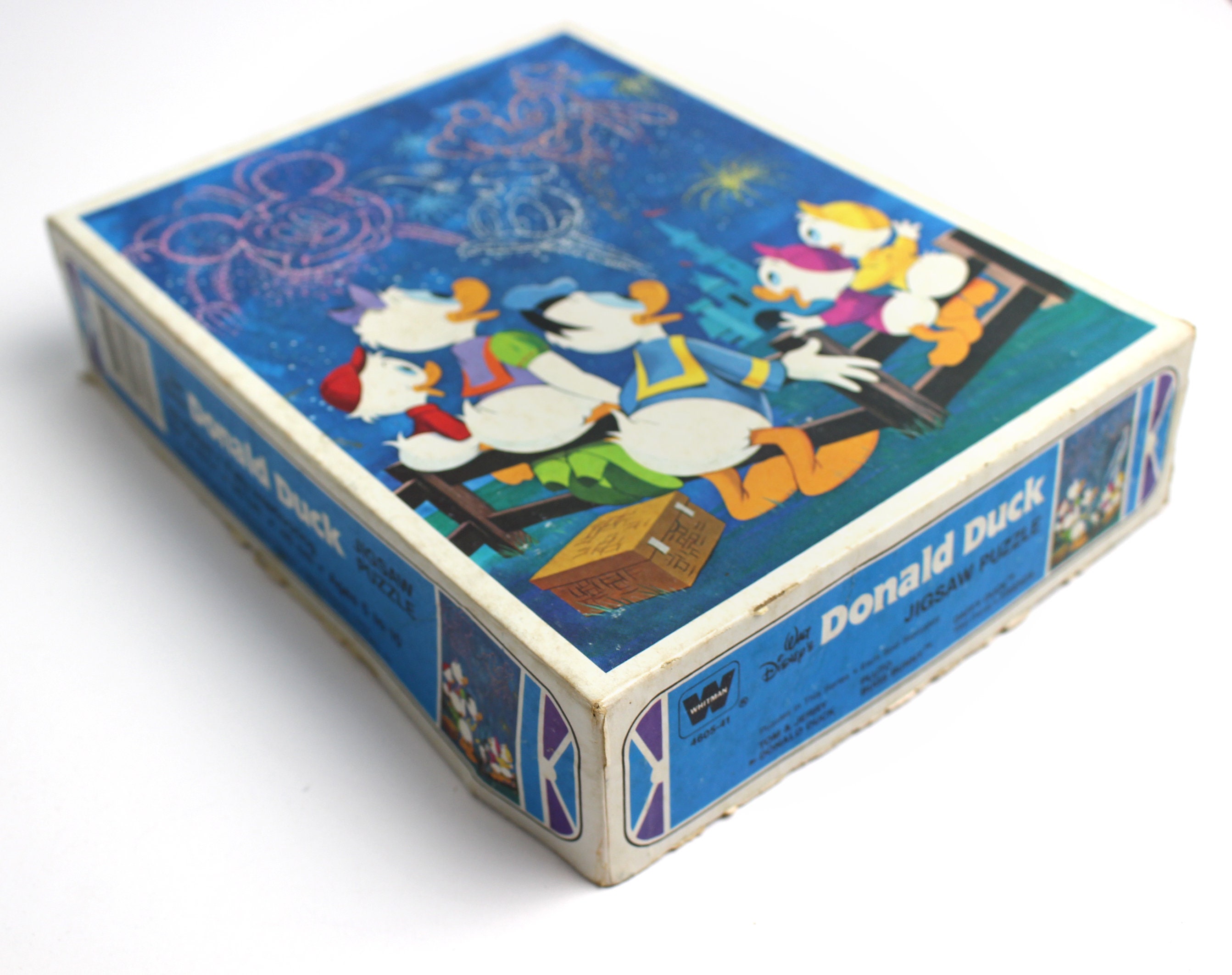 Vintage Walt Disney Donald Duck Puzzle - Etsy