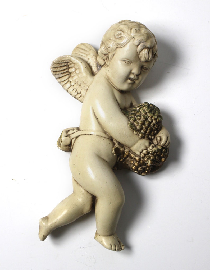 Vintage Plaster Cherub image 0