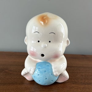 Vintage Ceramic Baby Coin Bank