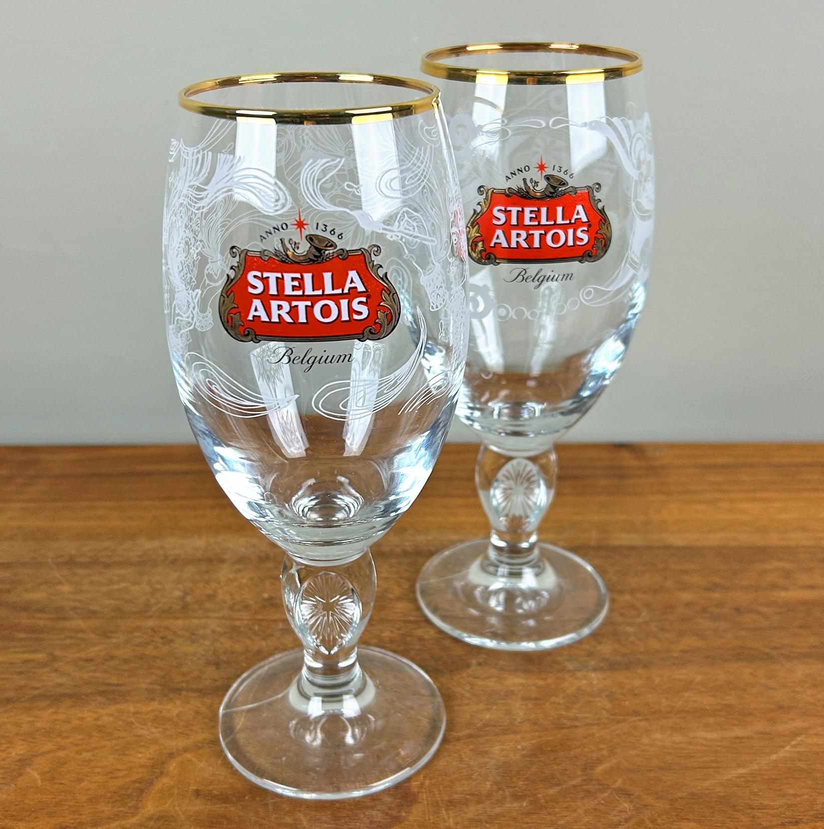 Vintage Stella Artois Glass - Etsy