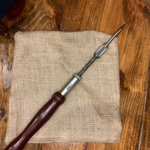 Vintage Stanley Push Drill Beer Tap Handle