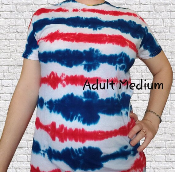 Red White and Blue Tie Dye for the 