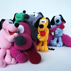 Padrão de crochê para o cão Otelo