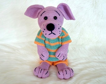 Crochet Pattern Dog Kurt - english Version