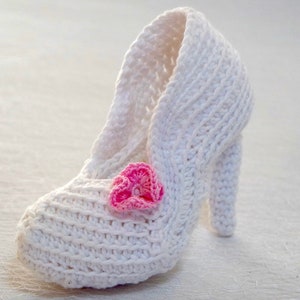 Crochet Pattern The Bridal Shoe - english Version