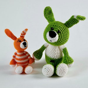 Crochet Pattern Bag Pendant/Key Ring Bunny - english Version